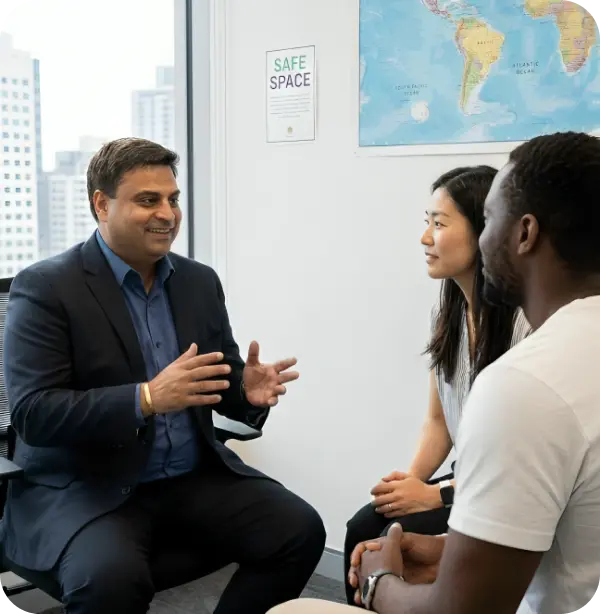 Global Perspective in a Safe, Inclusive Space