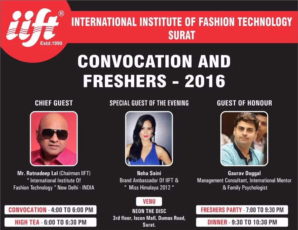 Fashion Skill School Guest of Honour