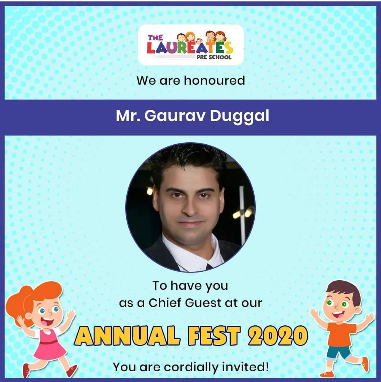 Honoured Chief Guest Across Multiple Annual Fests