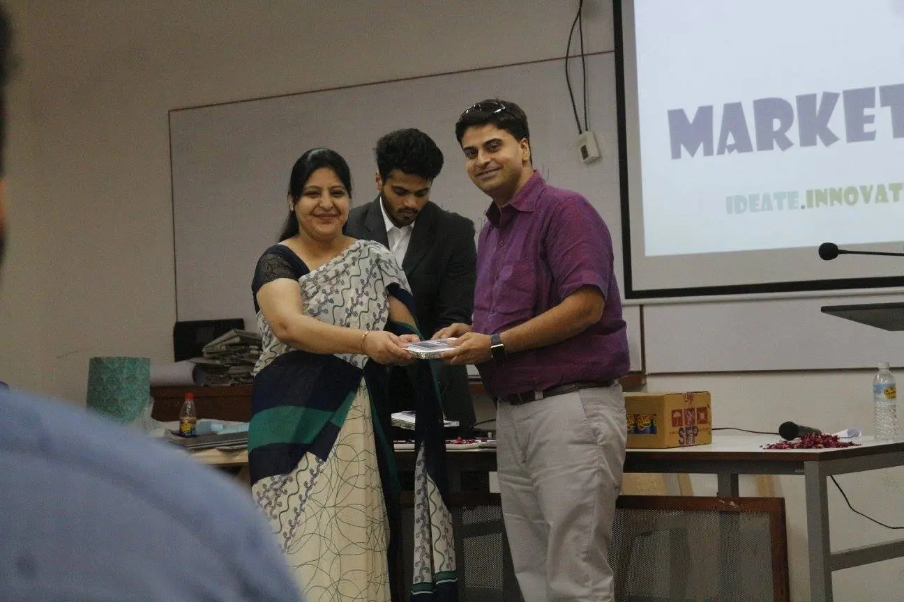 MBA Lecture at Auro University- Dr Monica Suri