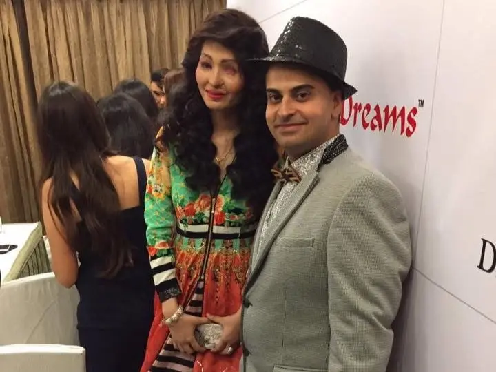 Reshma Qureshi Indian model, vlogger, and anti-acid activist New York Fashion Week Model