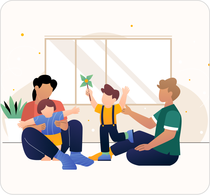 Nurturing illustration