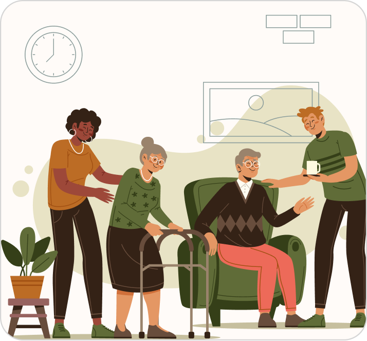 Nurturing illustration