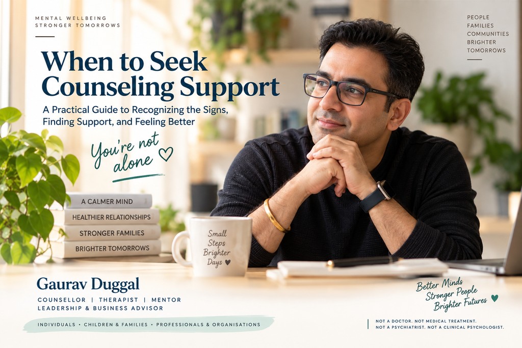 Professional Counselling Support for Stress, Anxiety & Life Challenges