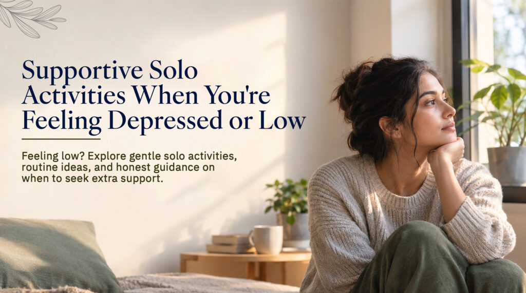 Supportive Solo Activities When You’re Feeling Depressed or Low