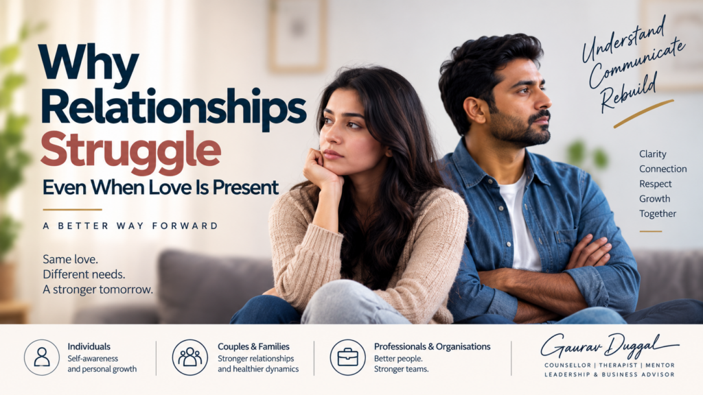 Why Relationships Struggle Even When Love Is Present