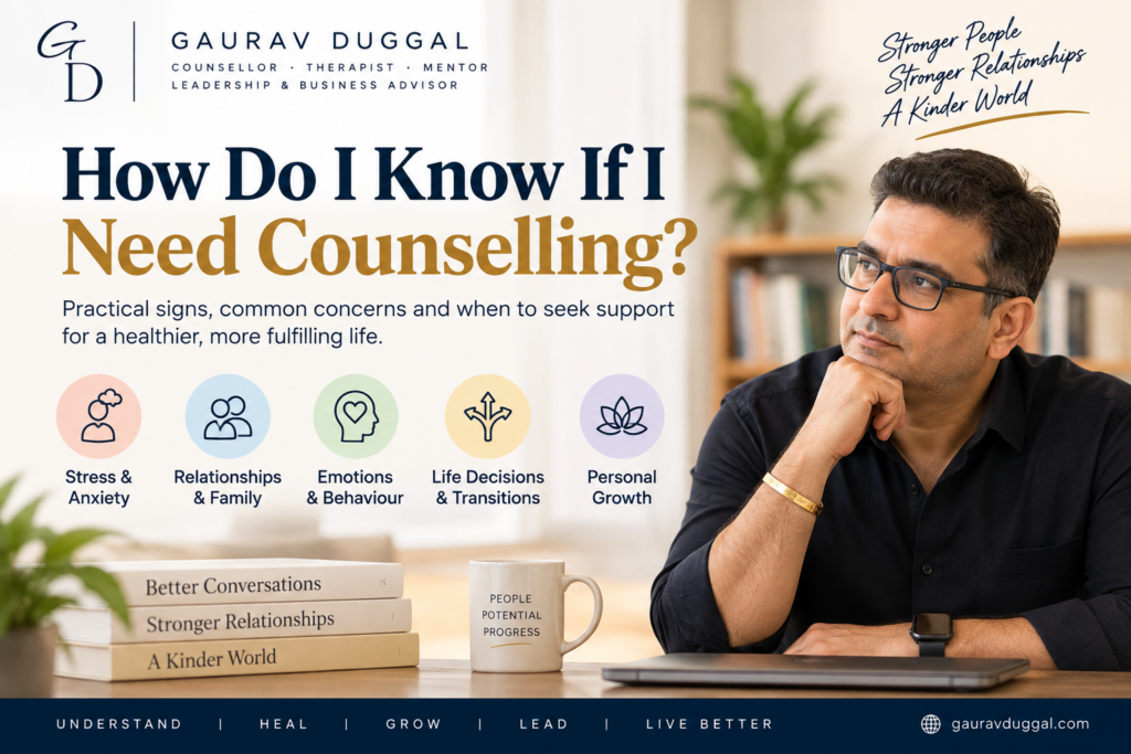How Do I Know If I Need Counselling?
