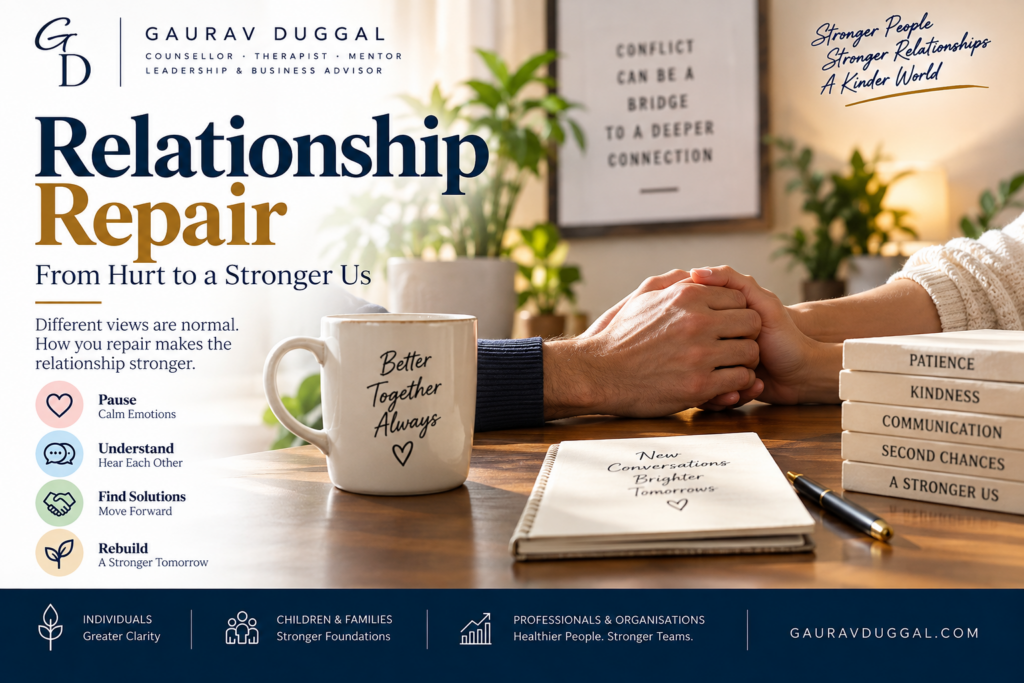 Relationship Repair After an Argument: 5 Powerful Ways to Reconnect